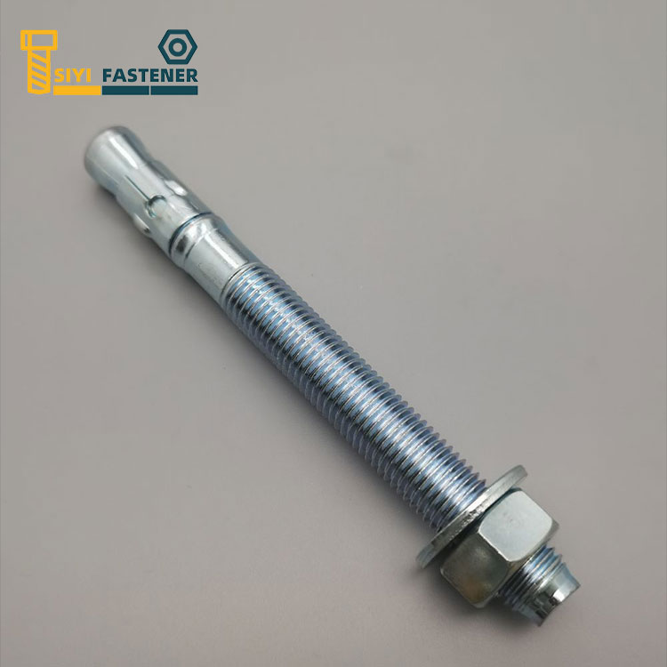 Neo nêm mạ kẽm bằng thép carbon với kẹp tròn