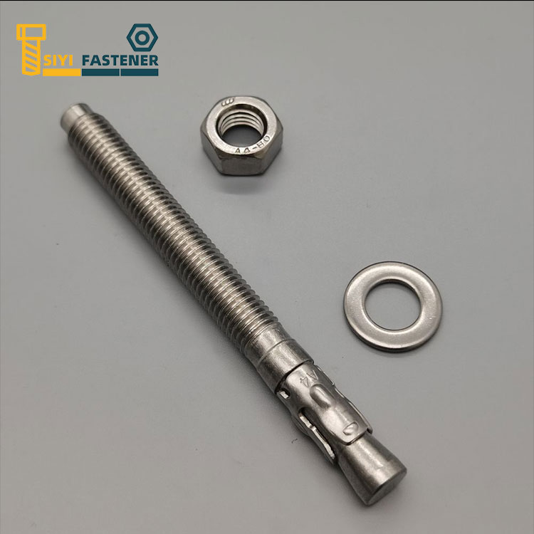Neo nêm bằng thép không gỉ 316 với đai ốc và vòng đệm