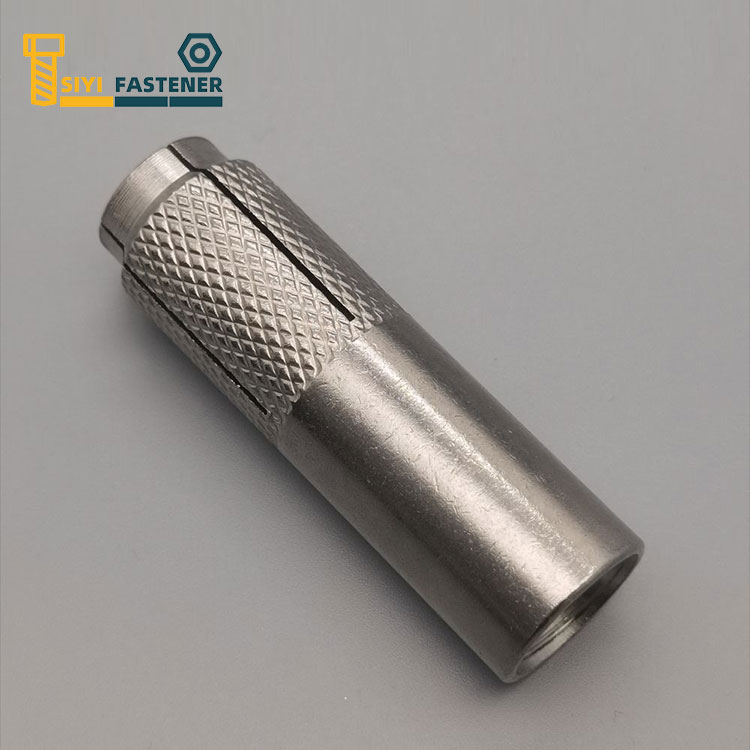 Thép không gỉ thả neo với Knurling