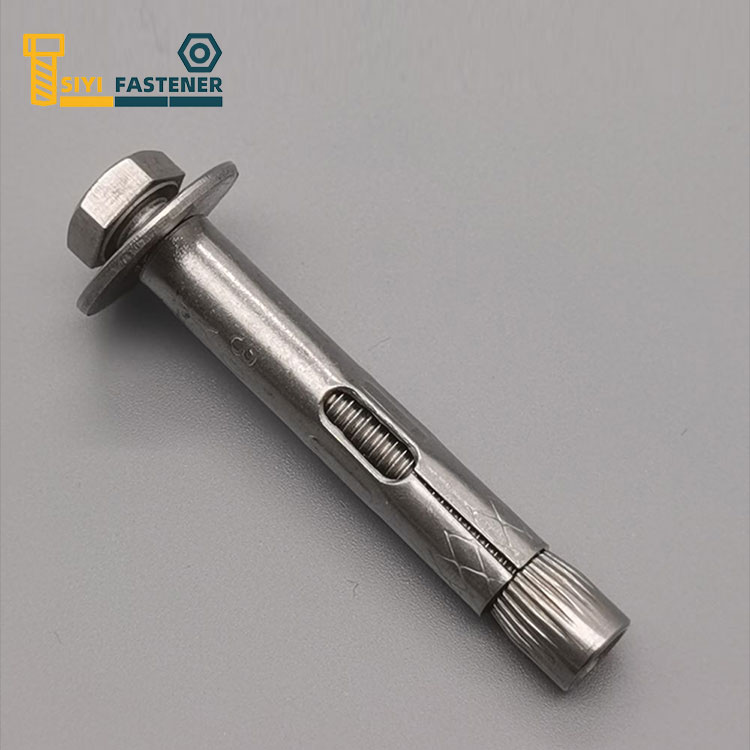 Neo tay áo bằng thép không gỉ với bu lông Hex và đai ốc hình nón